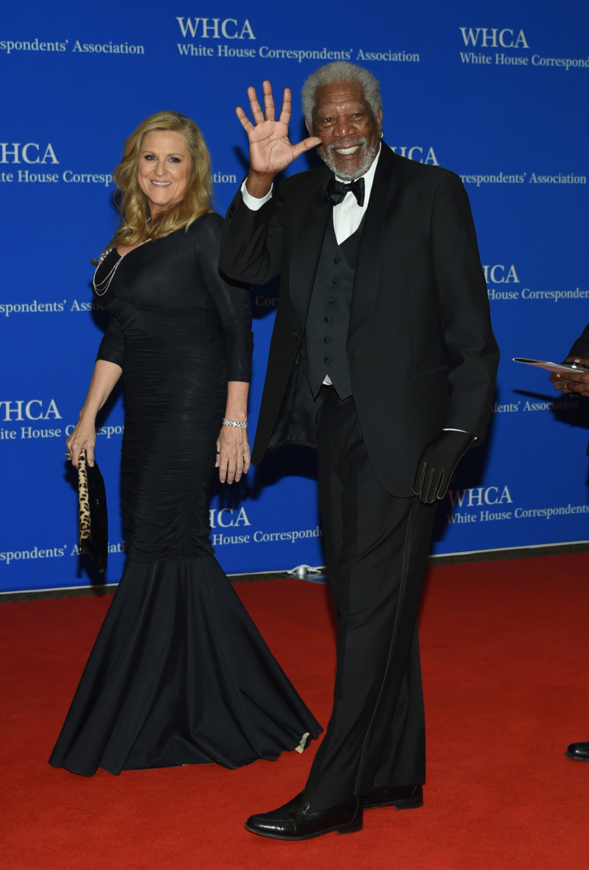 Lori McCreary a Morgan Freeman