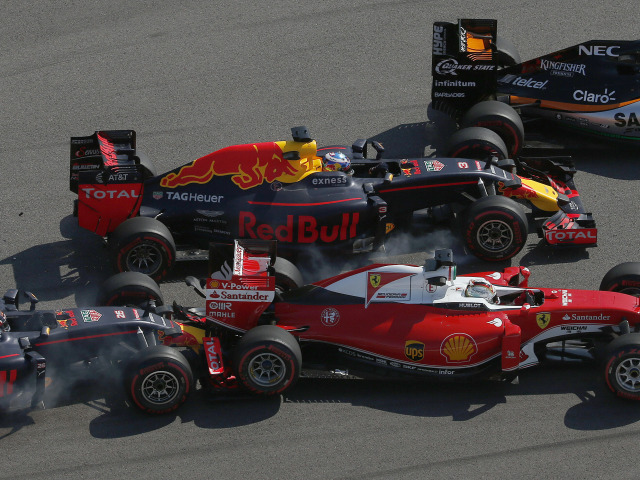 Daniil Kvjat, Sebastian Vettel, Veľká cena Ruska
