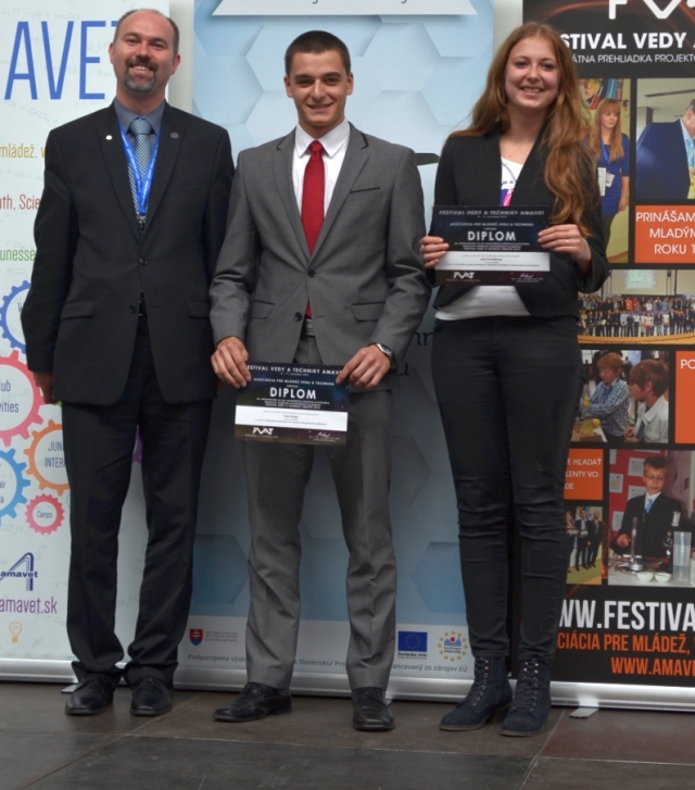 Intel ISEF, ISEF 2016, Ivan Grega, Jana Čorňáková, Jozef Ristvej