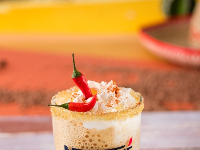 Mexicke frappe so skoricou a chilli