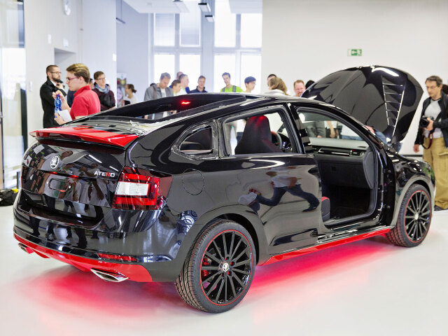 Škoda Atero - Rapid Coupé Concept 2016