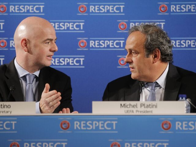 Gianni Infantino, Michel Platini