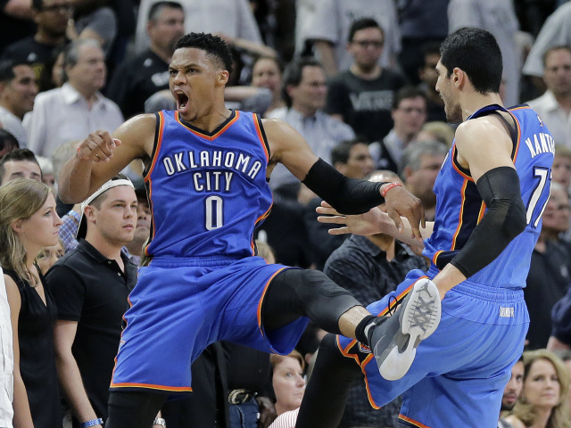 Oklahoma City Thunder, Russell Westbrook, Enes Kanter
