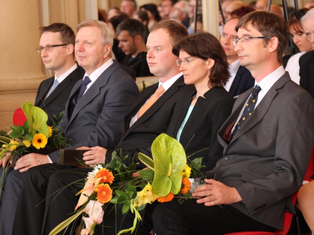 Vedec roka 2015, Tomáš Plecenik, Tibor Hianik, Daniel Šlosár, Monika Rychtáriková, Ján Tkáč