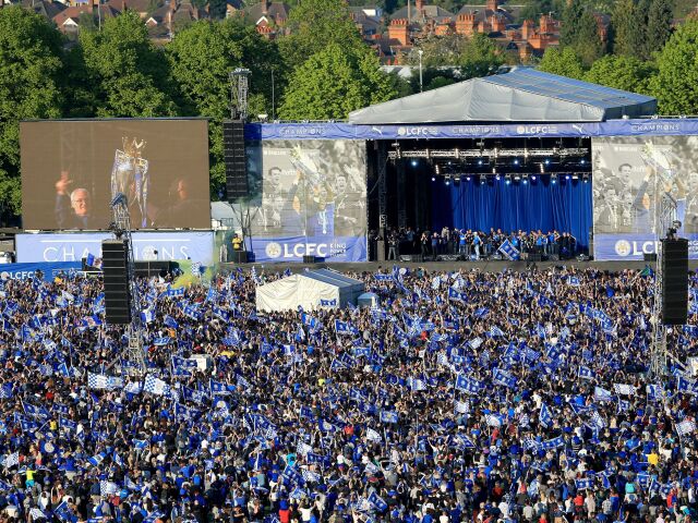 Leicester City, fanúšikovia, oslavy