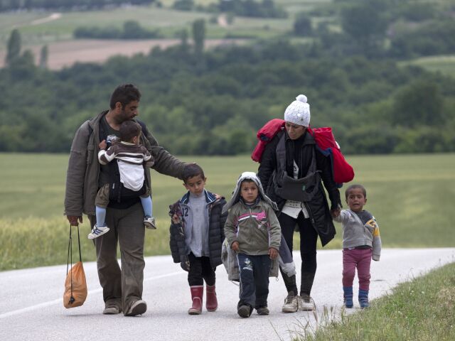 Grécko, migranti,