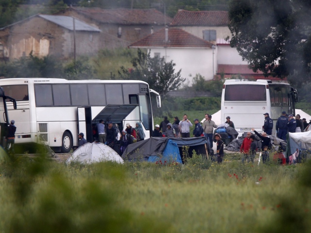 Grécko, Idomeni, utečenci