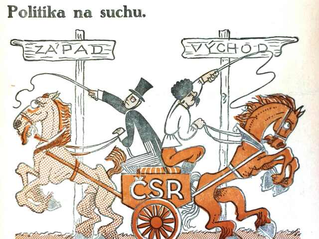 Sršeň, karikatúra