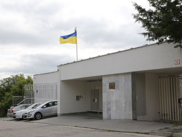 ukrajinská ambasáda v Bratislave, ukrajinská ambasáda,