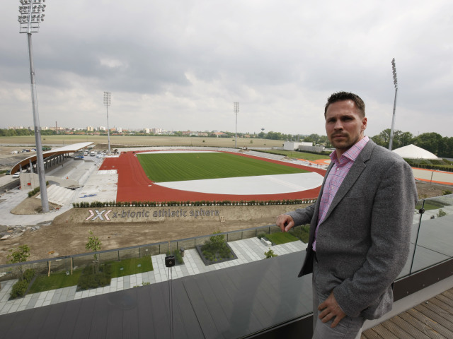 hypoarena sportovy areal Samorin, Juraj Bača