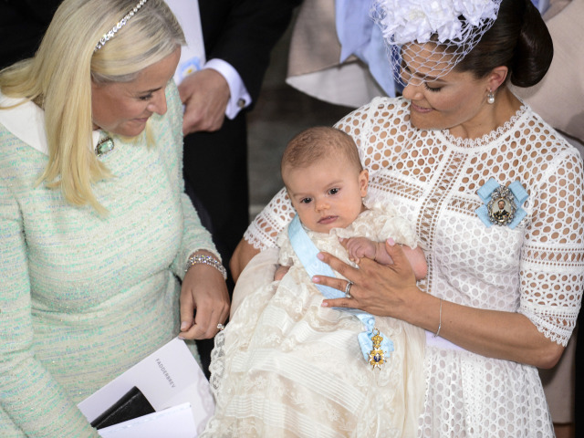 princezná Victoria - princ Oscar - krstiny