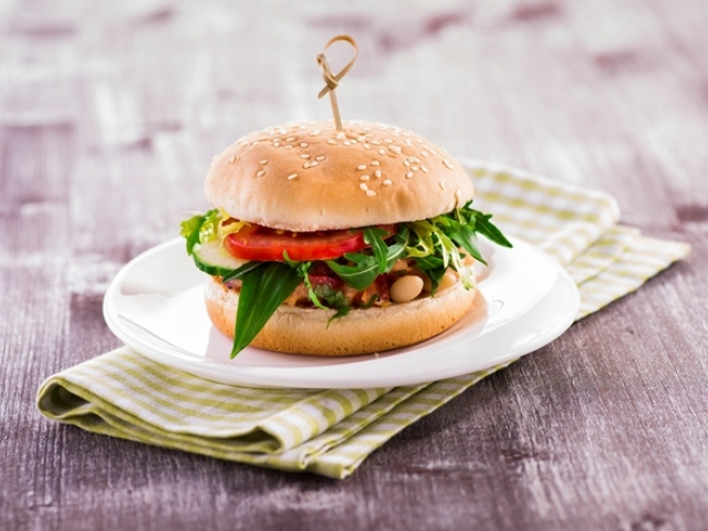 Vegetarian burger -small