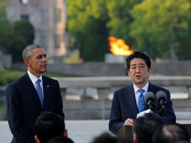Japonsko, Obama, Šinzo Abe