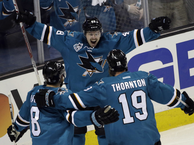 San Jose Sharks, Tomáš Hertl, Joe Pavelski, Joe Thornton
