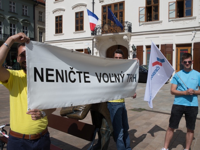 protest dopravcov