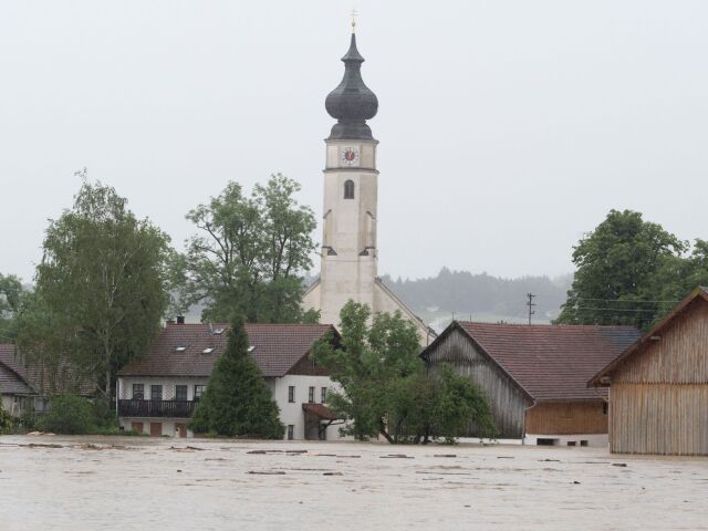 nemecko, povodne, záplavy, bavorsko