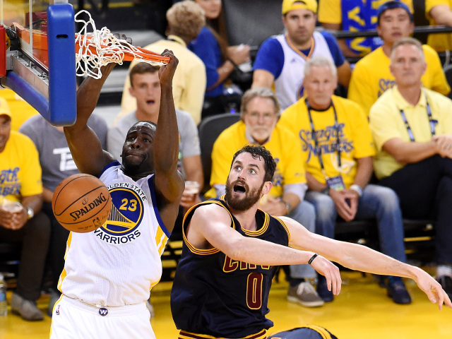 Draymond Green, Kevin Love, Golden State Warriors, Cleveland Cavaliers