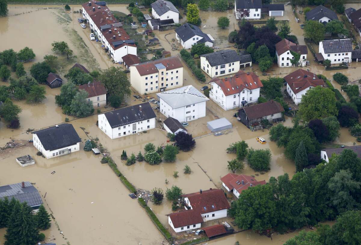nemecko, záplavy
