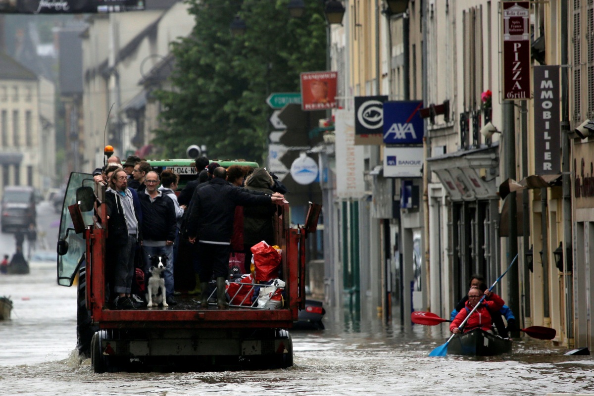 paríž, záplavy