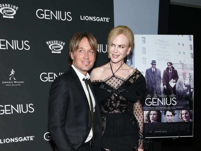 Hudobník Keith Urban a jeho manželka Nicole Kidman.