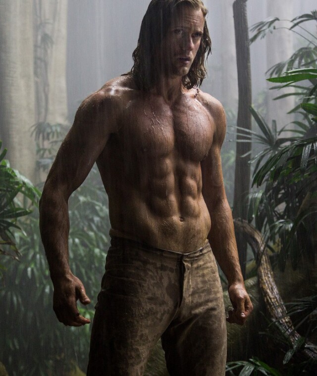 Novým Tarzanom je Alexander Skarsgård. tarzan