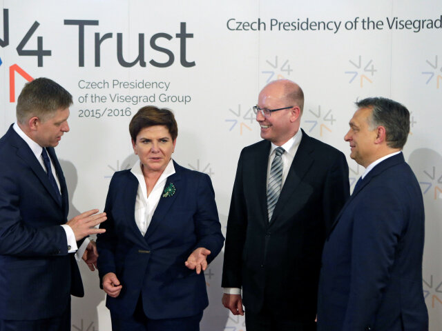 V4, fico, szydlo, sobotka, orbán,