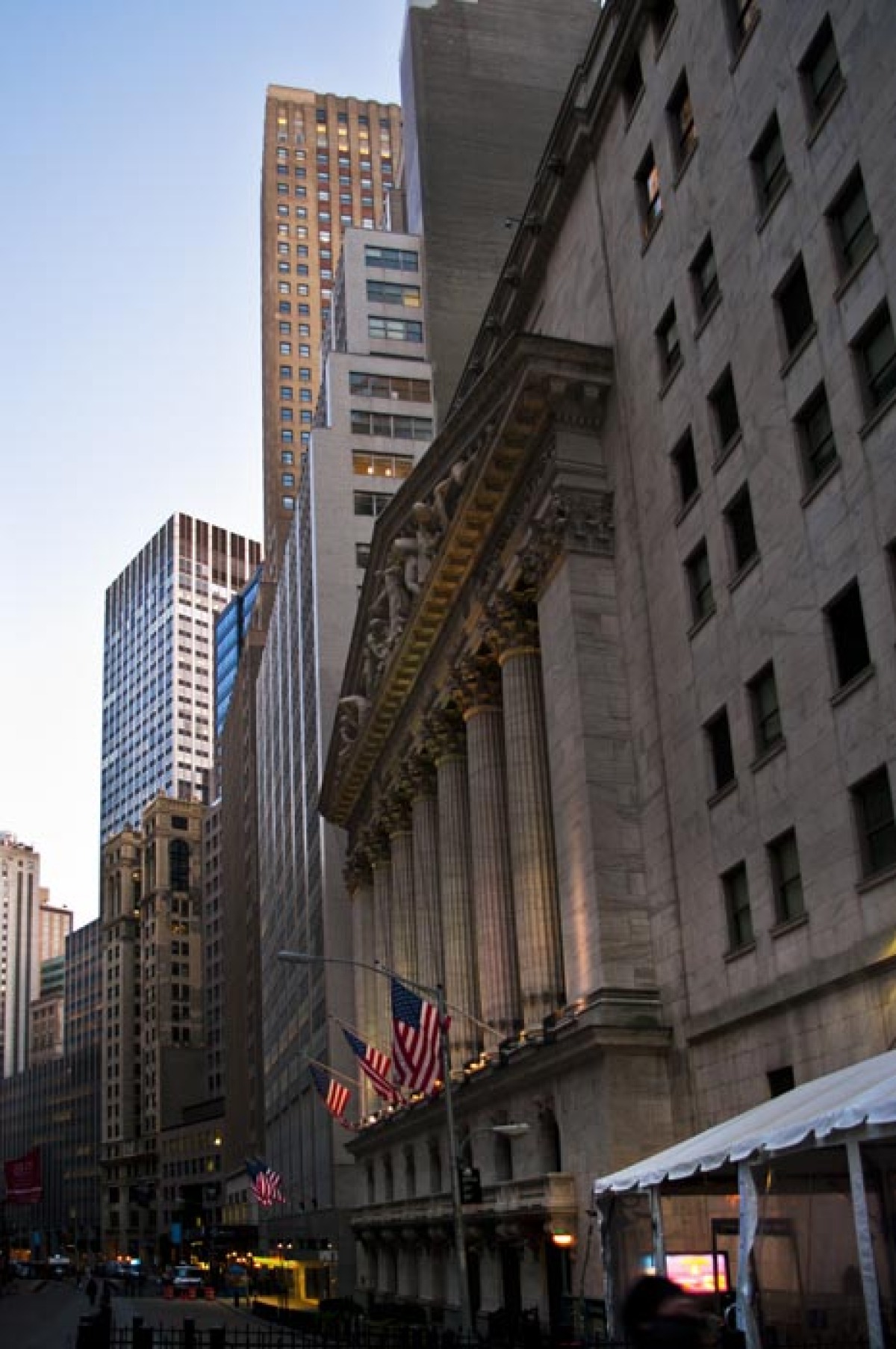 Lower Manhattan, New York, USA, mrakodrapy