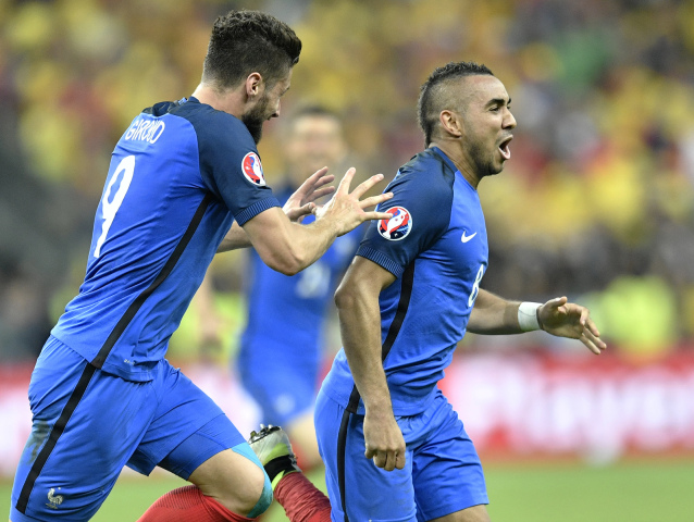 dimitri payet, francúzsko, rumunsko, uefa euro