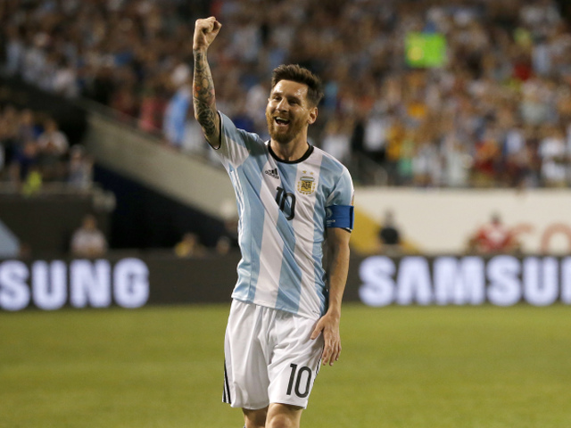 messi copa america argentina panama