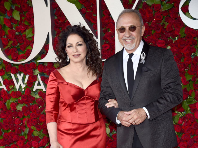 Speváčka Gloria Estefan a jej manžel Emilio Estefan.