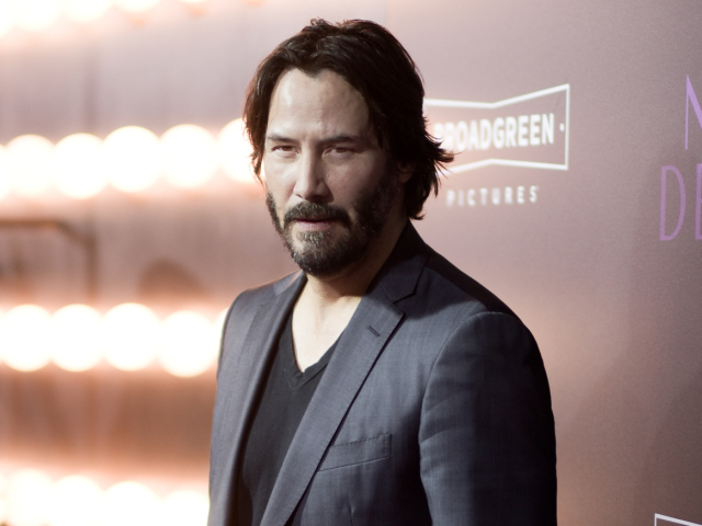 Herec Keanu Reeves.