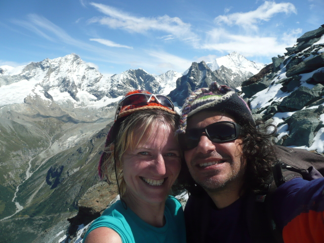 Miroslava a Patrick Avakianovci, avakianov, hory, selfie