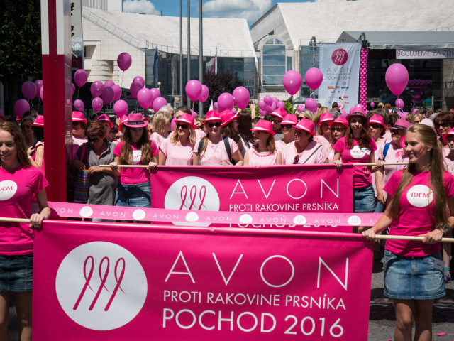 BRATISLAVA: Pochod proti rakovine prsníka