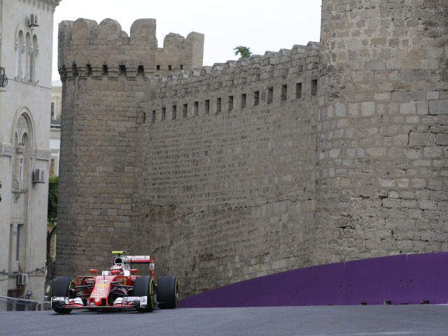 ferarri, kimi raikkonen, baku, vc baku, vc európy, f1