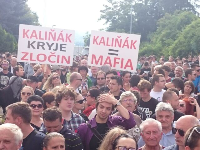 protest Bonaparte, kauza Bašternák,