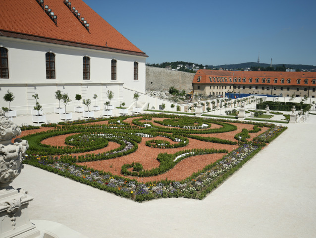 baroková záhrada, bratislavský hrad