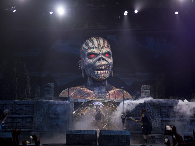 IRON MAIDEN MEXICO CITY SHOW 1 -3/3/16