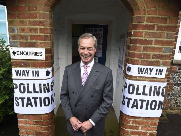 Veľká Británia, brexit, Nigel Farage,