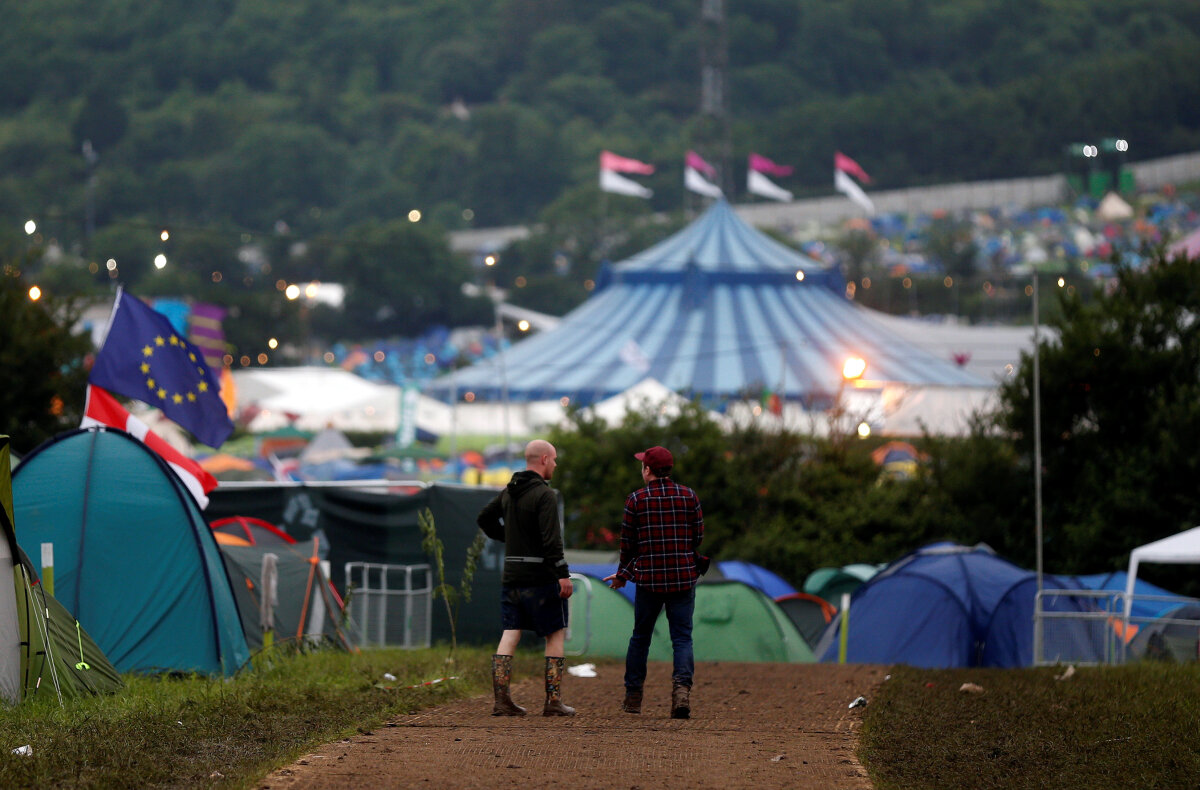 Veľká Británia, Brexit, Glastonbury