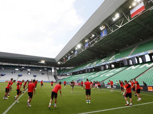 poľská futbalová reprezentácia, tréning
