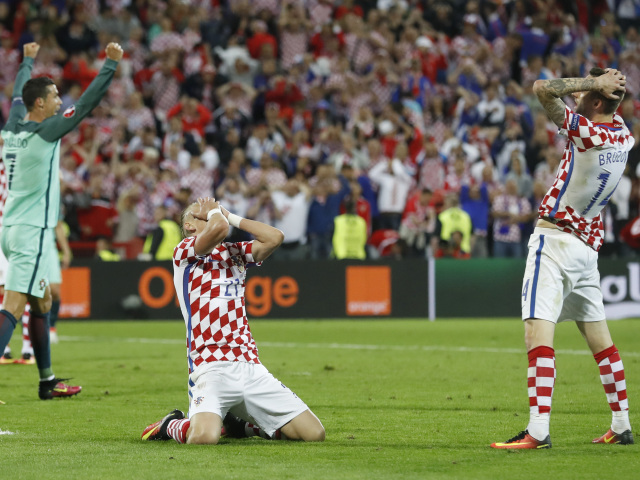 Domagoj Vida, Marcelo Brozovič, Cristiano Ronaldo