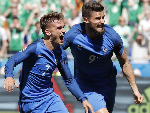 Antoine Griezmann, Olivier Giroud