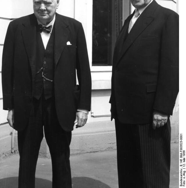 Winston Churchill, Konrad Adenauer