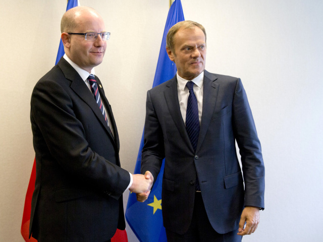 Donald Tusk, Bohuslav Sobotka