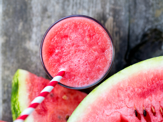 smoothie, melón