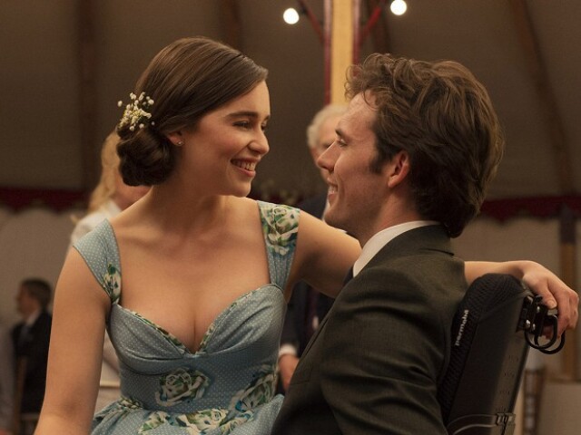 Emilia Clarke a Sam Claflin vo filme Predtým, ako som ťa poznala .