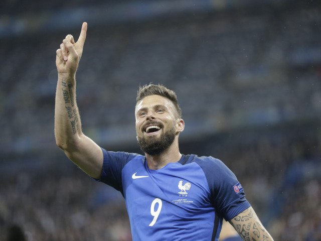 Oliver Giroud Francúzsko Island ME 2016