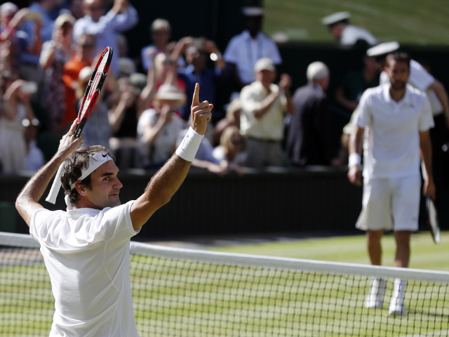 Roger Federer, Marin Čilič