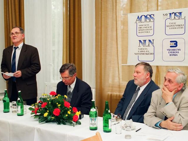 Budmerice, Konferencia, spisovatelia