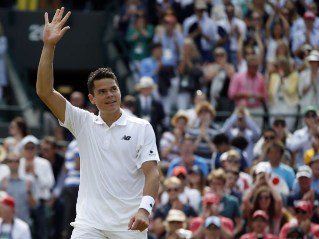 Miloš Raonic Wimbledon 2016
